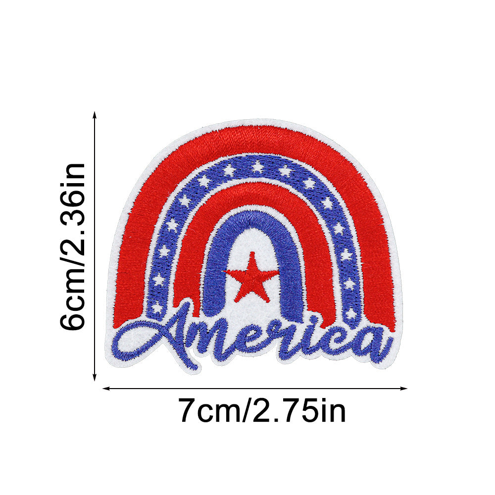 Wholesale Independence Day Embroidered Patch